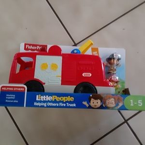 Fisher Price Little People Fire Truck